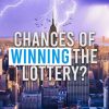 things more likely than winning lottery